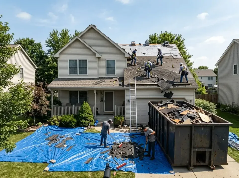 roof-replacement-debris-remova-004 — frequently asked questions, Cheapest Dumpster Rentals in Daingerfield, TX
